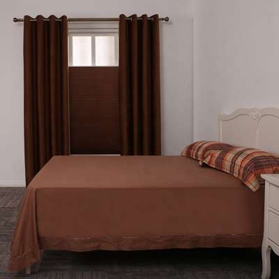 Coffee top bedding set bed sheet turkish bedspreads and matching curtains