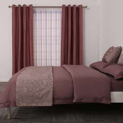 Dark color style microfiber bed beddings king size sabanas set 100% cotton